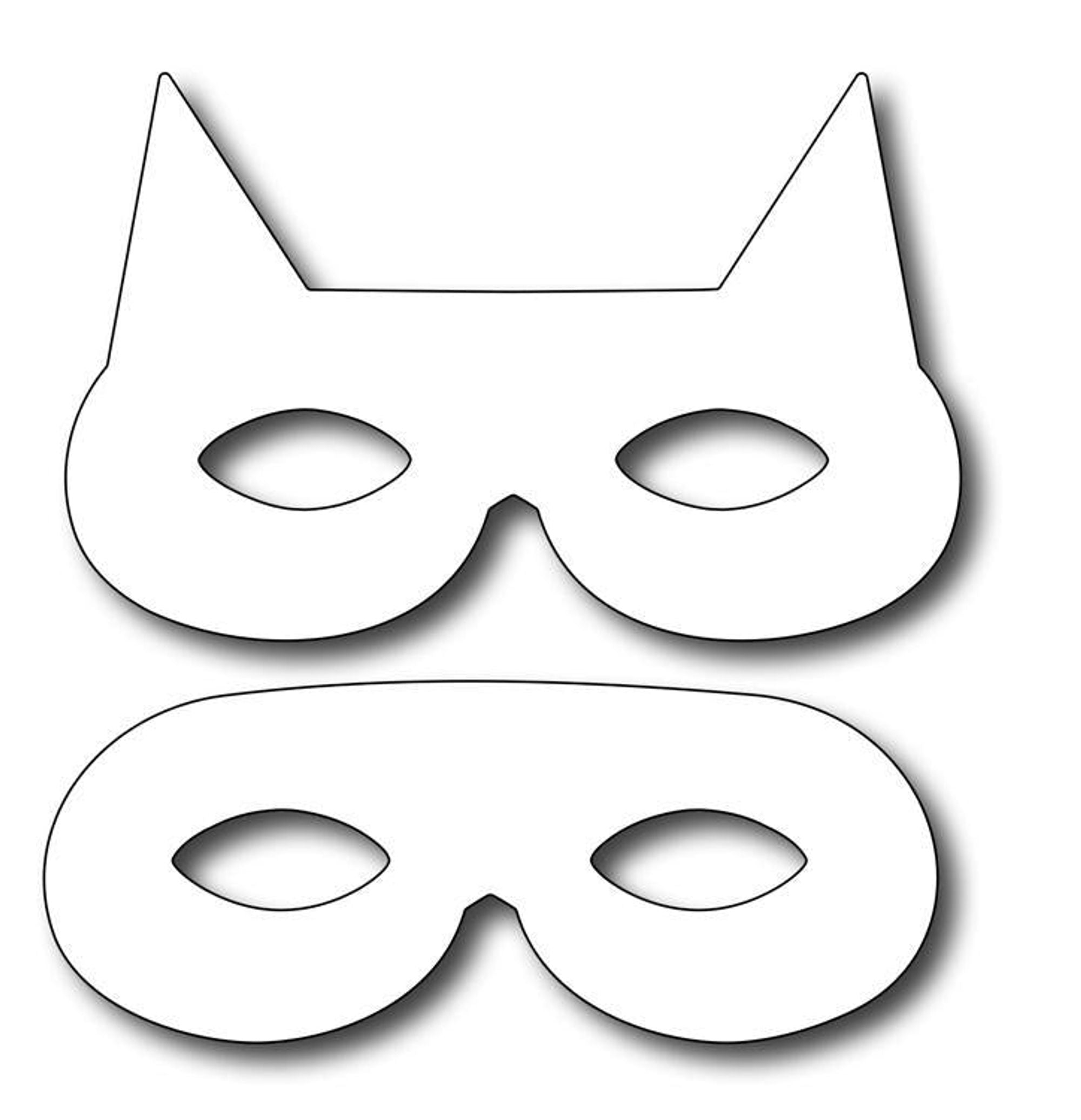 Frantic Stamper Precision Die - Super Hero Masks