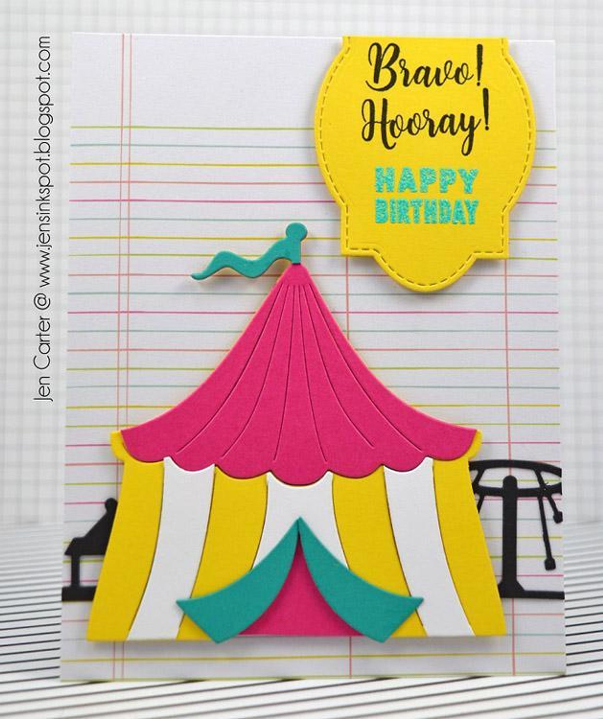 Frantic Stamper Precision Die - Circus Tent