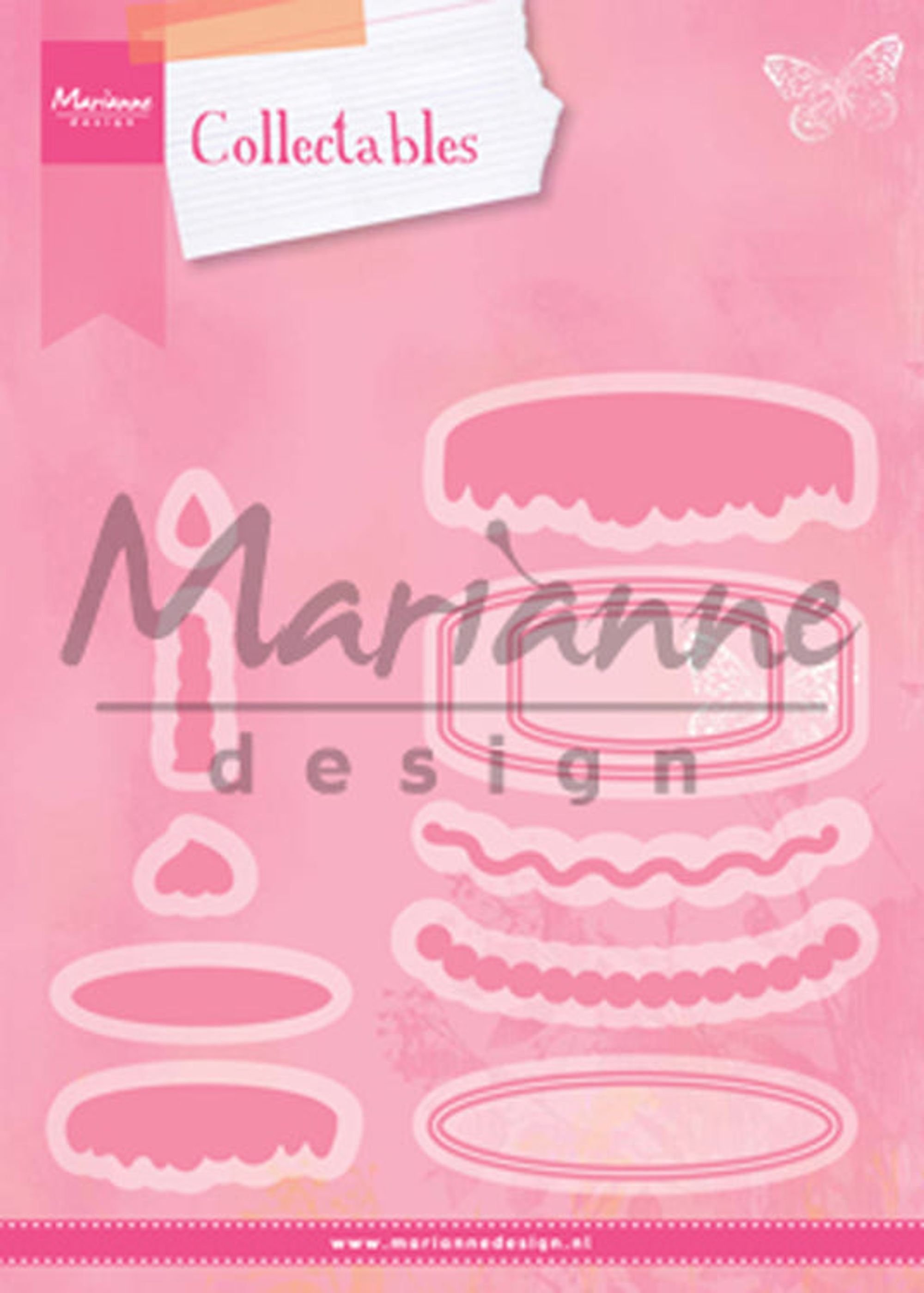 Marianne Design: Collectables Die Set - Birthday Cake