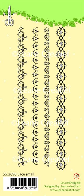 Clear stamp Lace small