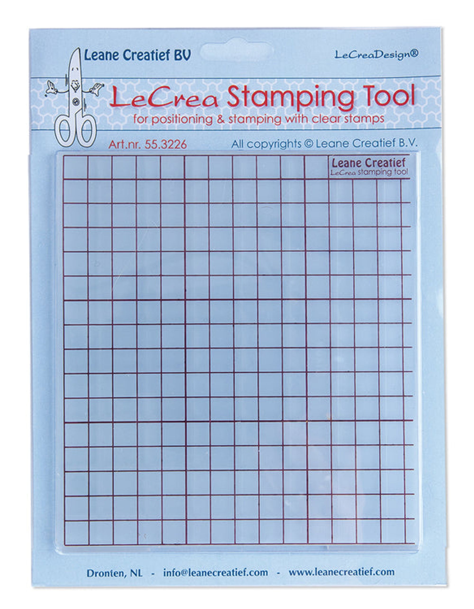 LeCrea Stamping Tool for Positioning & Stamping Clear Stamps