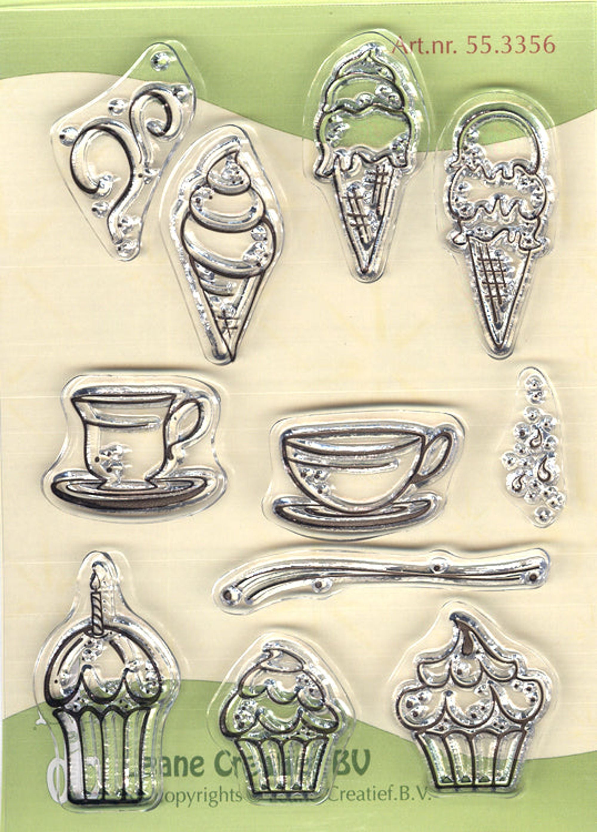 LeCrea Clear Stamp - Tea Time