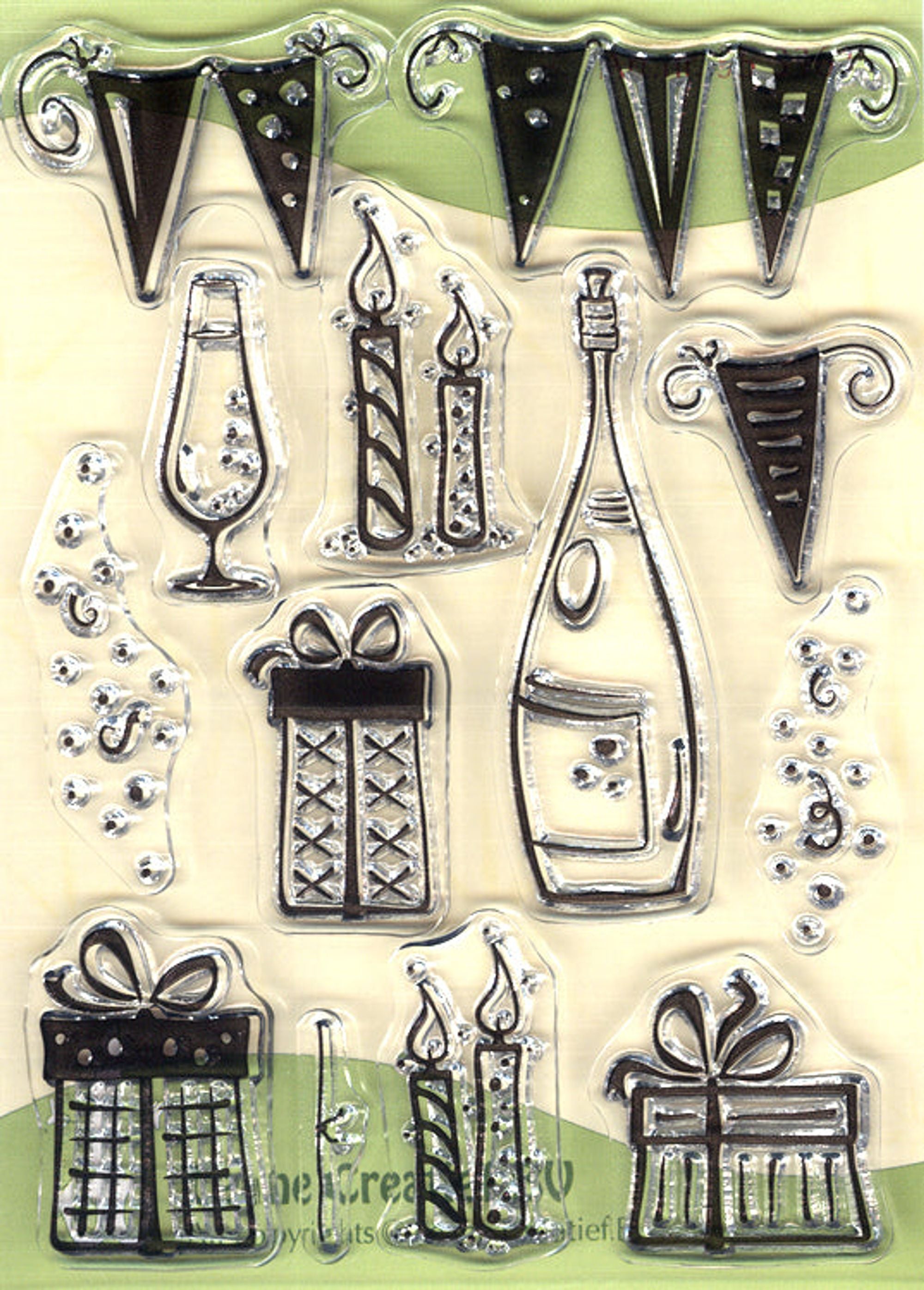 LeCrea Clear Stamp - Party