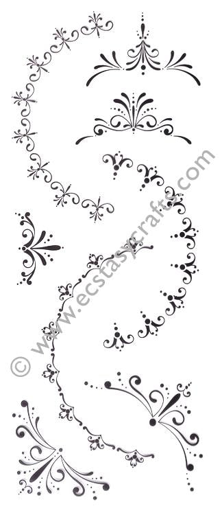 LeCrea Clear Stamp - Decorations 1 Small