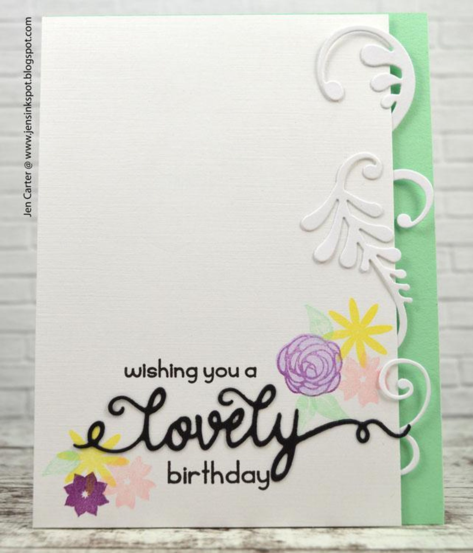 Frantic Stamper Precision Die - Lovely & Gorgeous