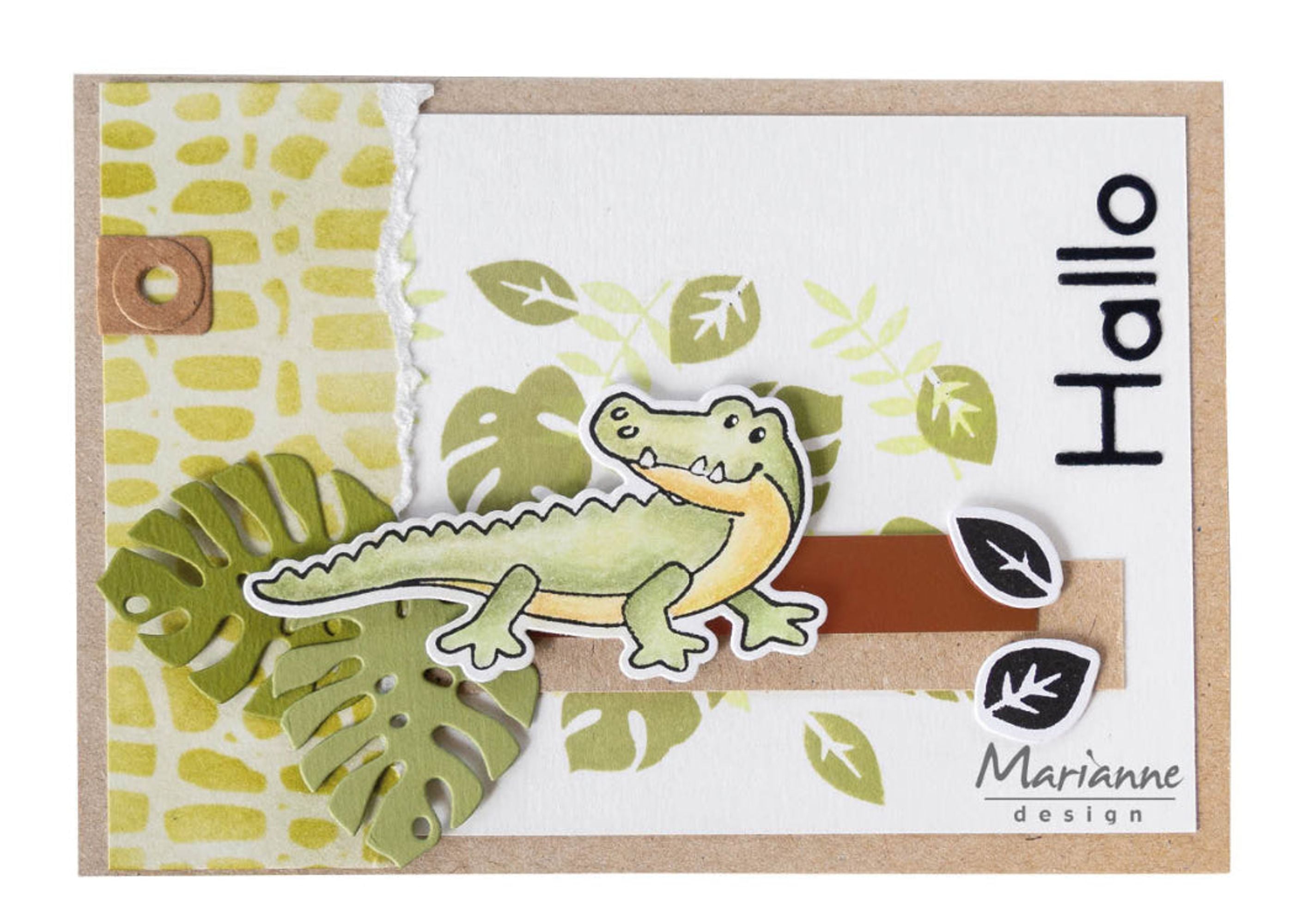 Eline's Animals - Reptiles Die & Stamp Set