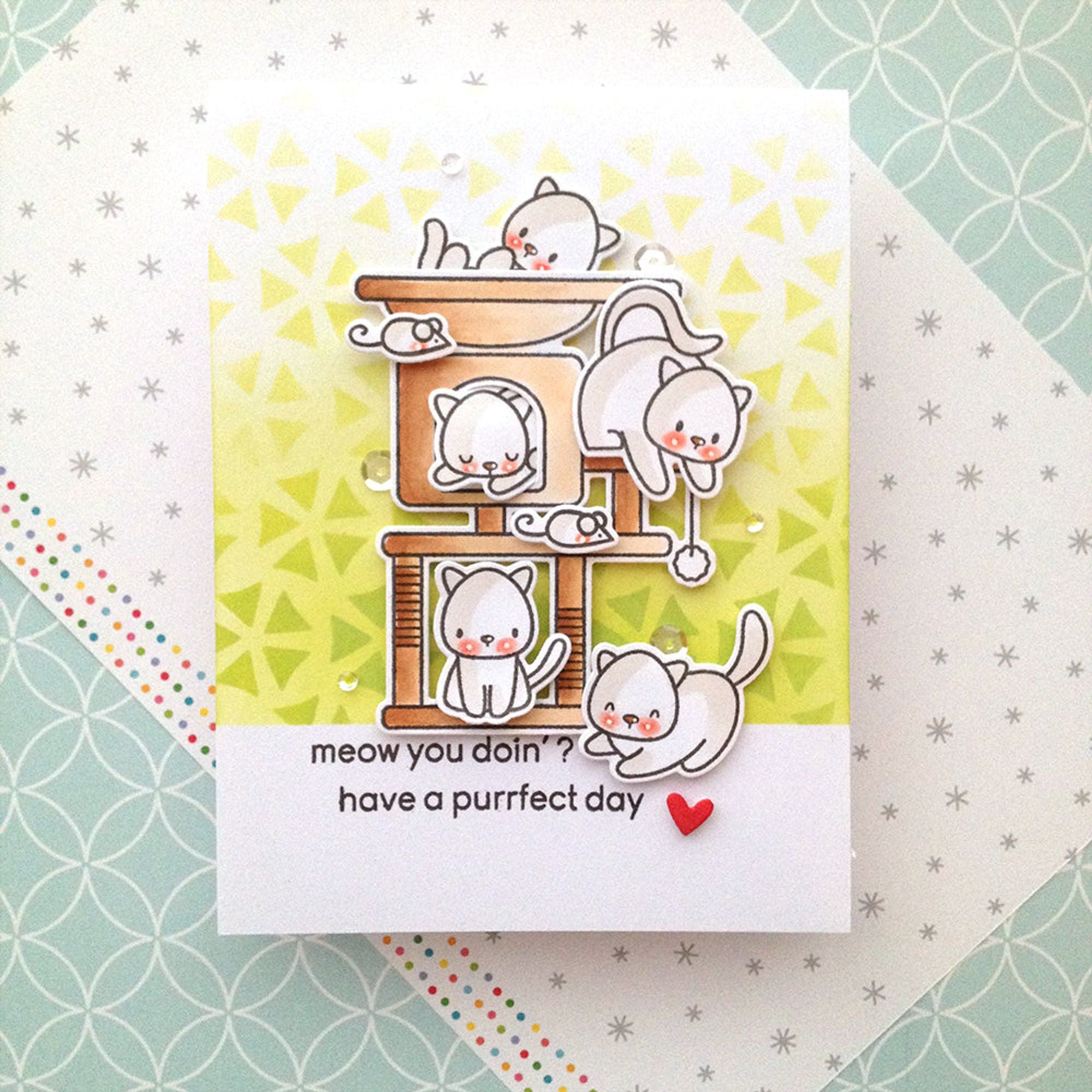 Purrfect Day Stamps