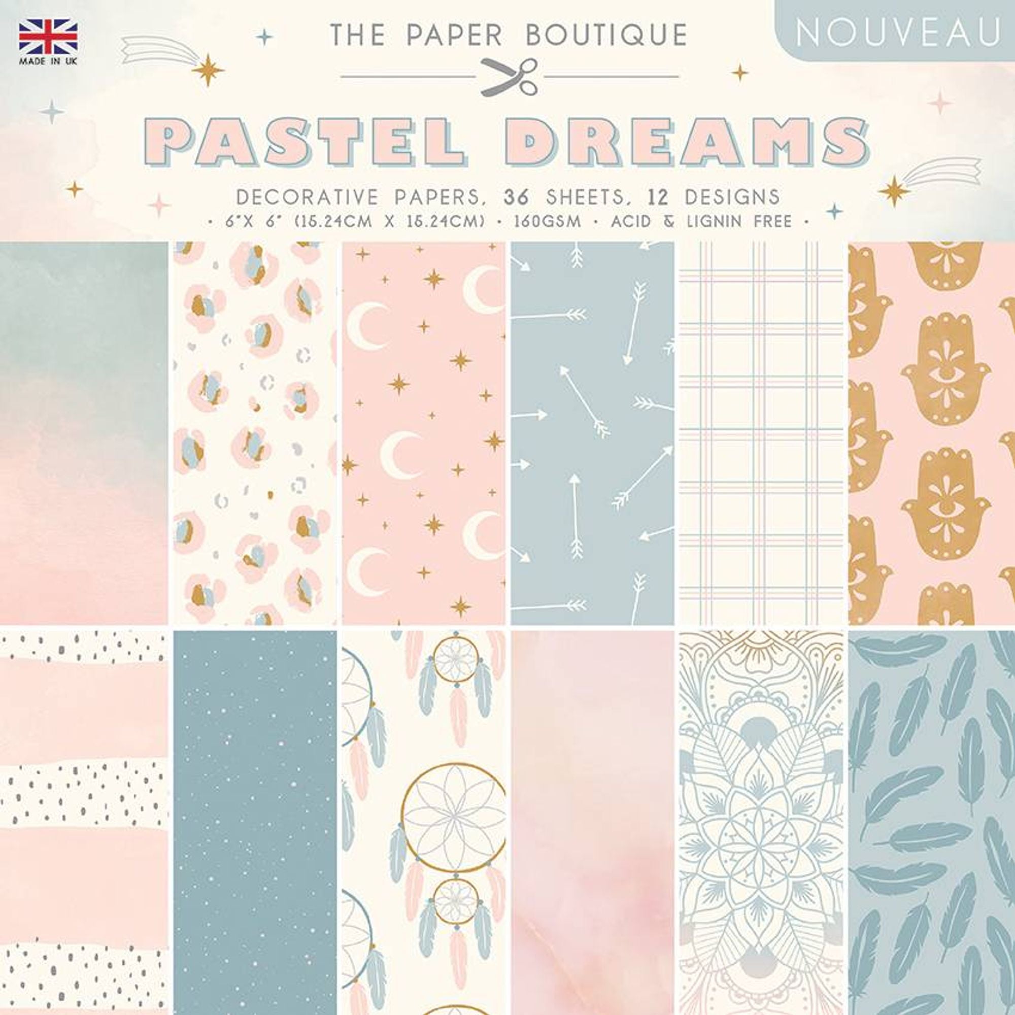 The Paper Boutique Pastel Dreams 6x6 Paper Pad
