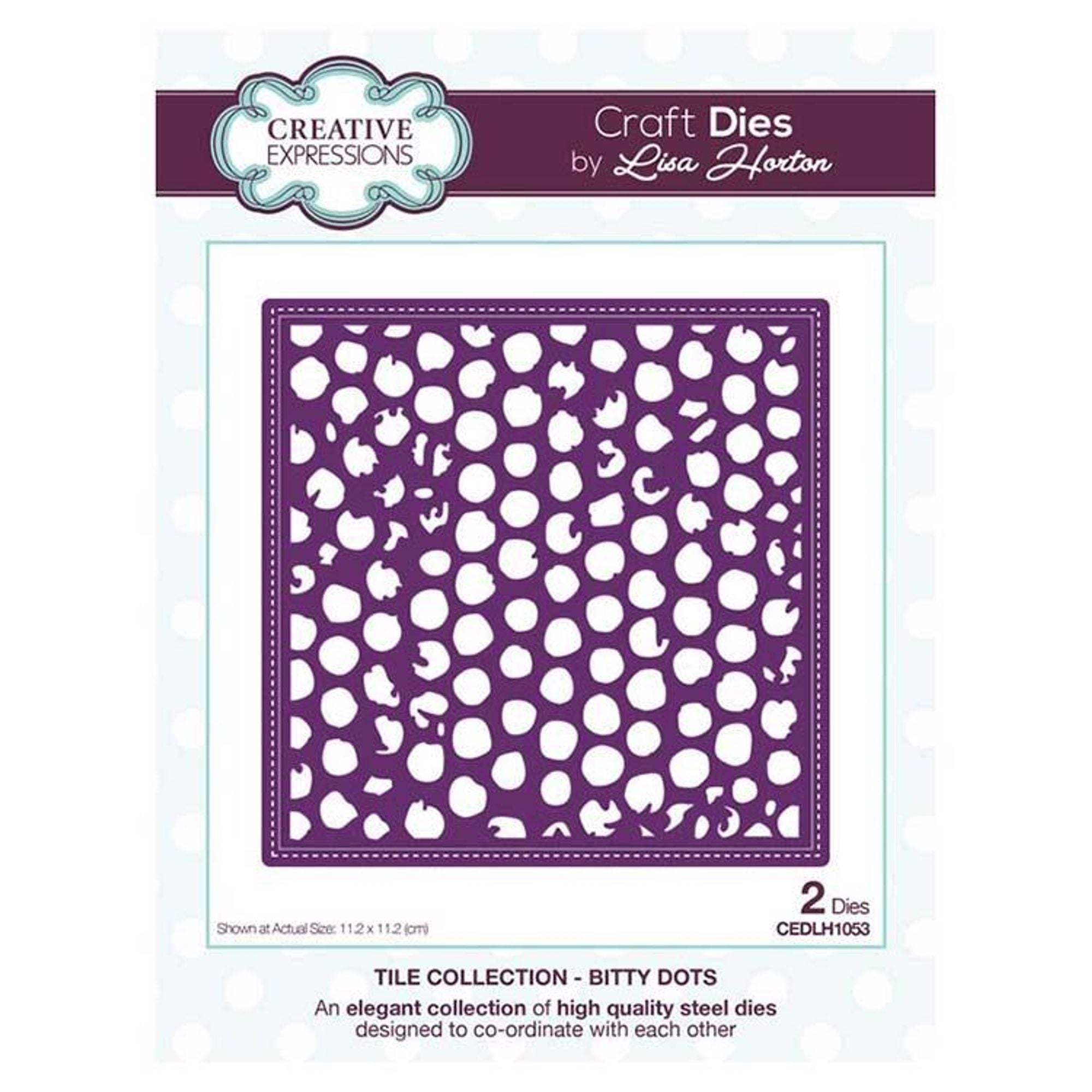 Creative Expressions Tile Collection Bitty Dots
