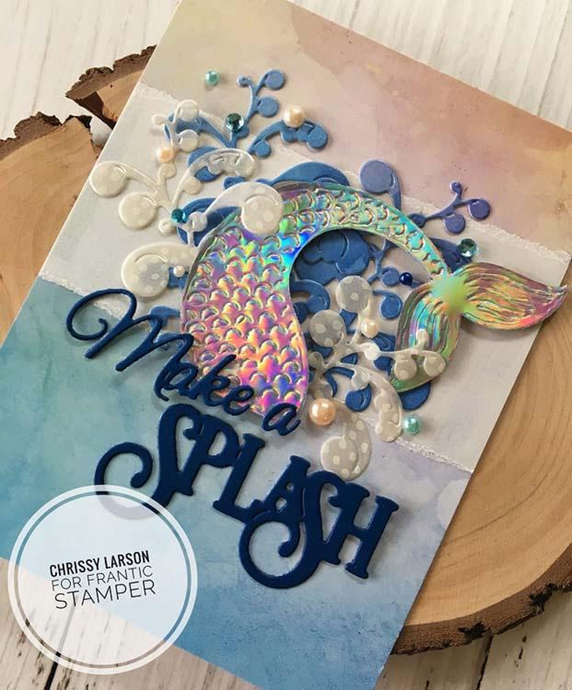 Frantic Stamper Precision Die - Mermaid Tail