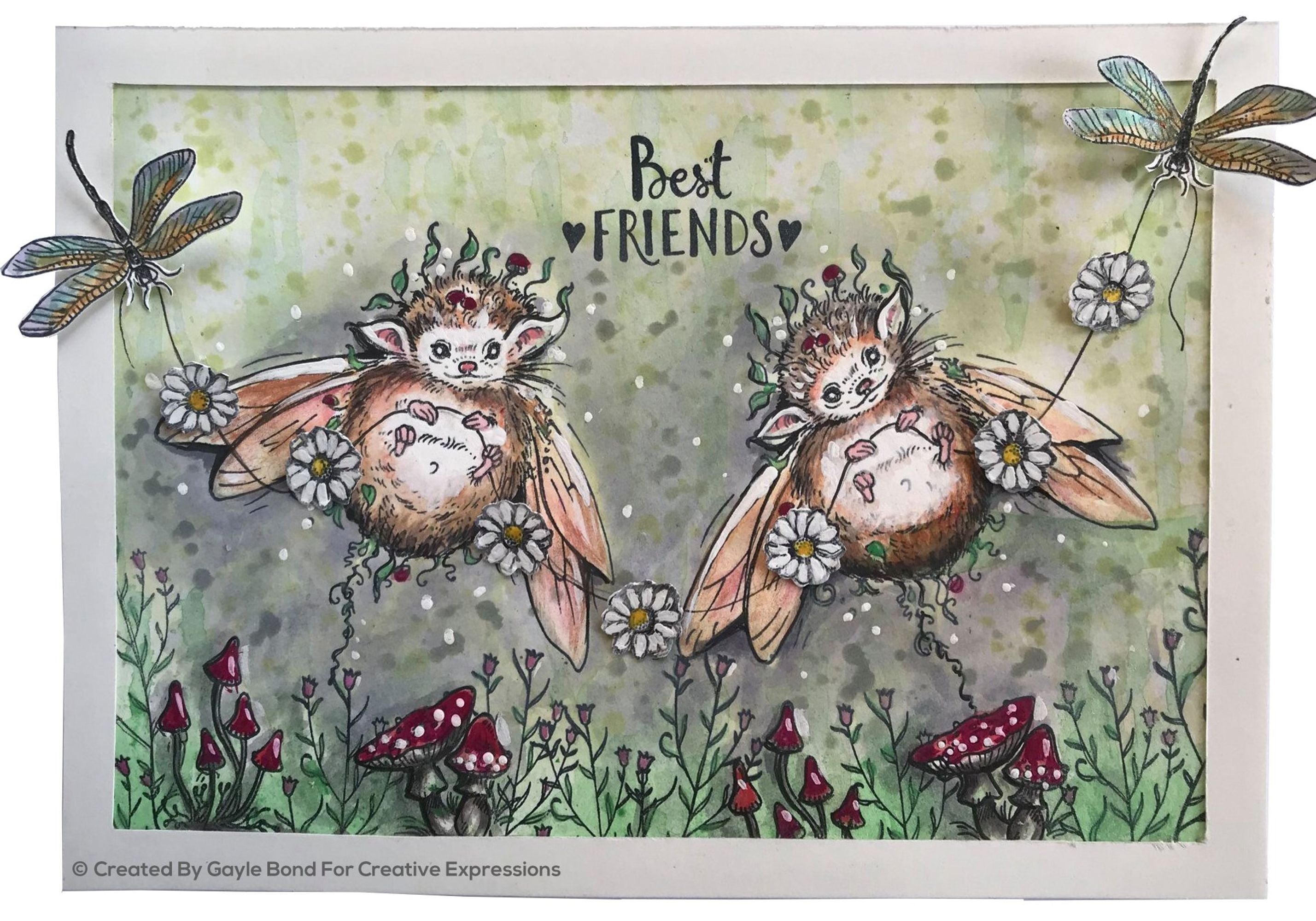 Thistlehogs A5 Clear Stamp Set
