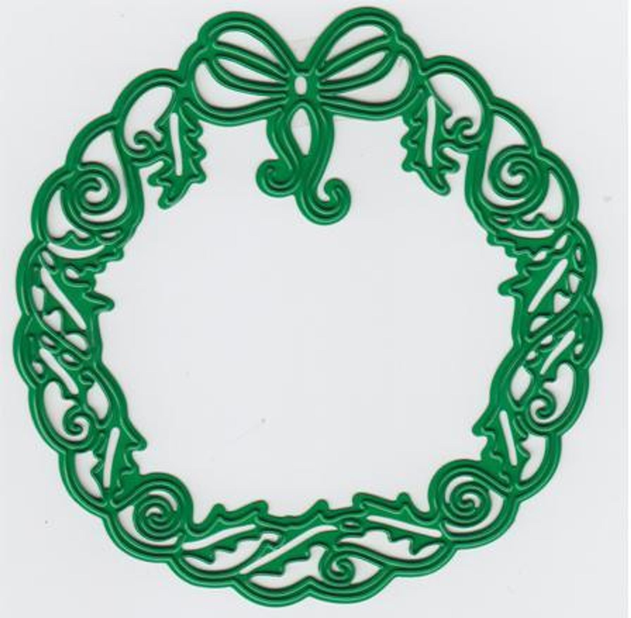Cutting and Embossing die - wreath