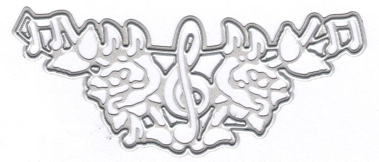 Joy! Craft Die - Notes and Roses