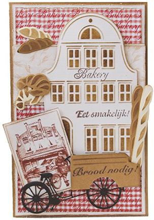 Joy! Crafts Cutting & Embossing Die Bakery -Cart