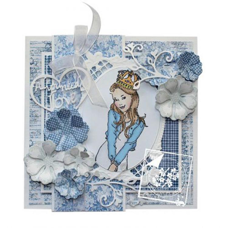 Joy! Crafts Dies - French Lily Oval