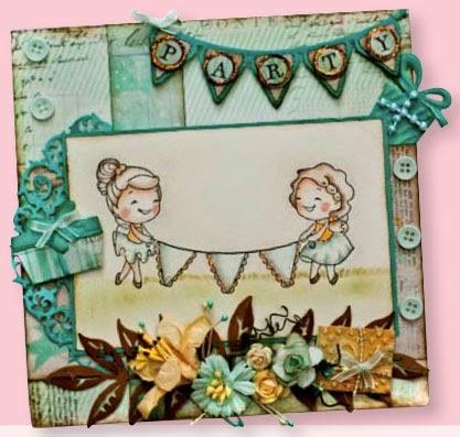 Joy! Crafts die - Party Flags