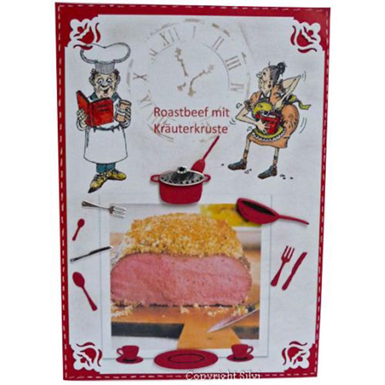 Joy! Crafts Dies - Love Home - Cutlery and Pans