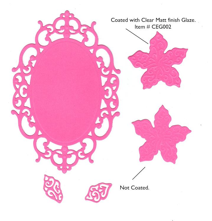 Joy Crafts Die - Oval, Flower with Leaves