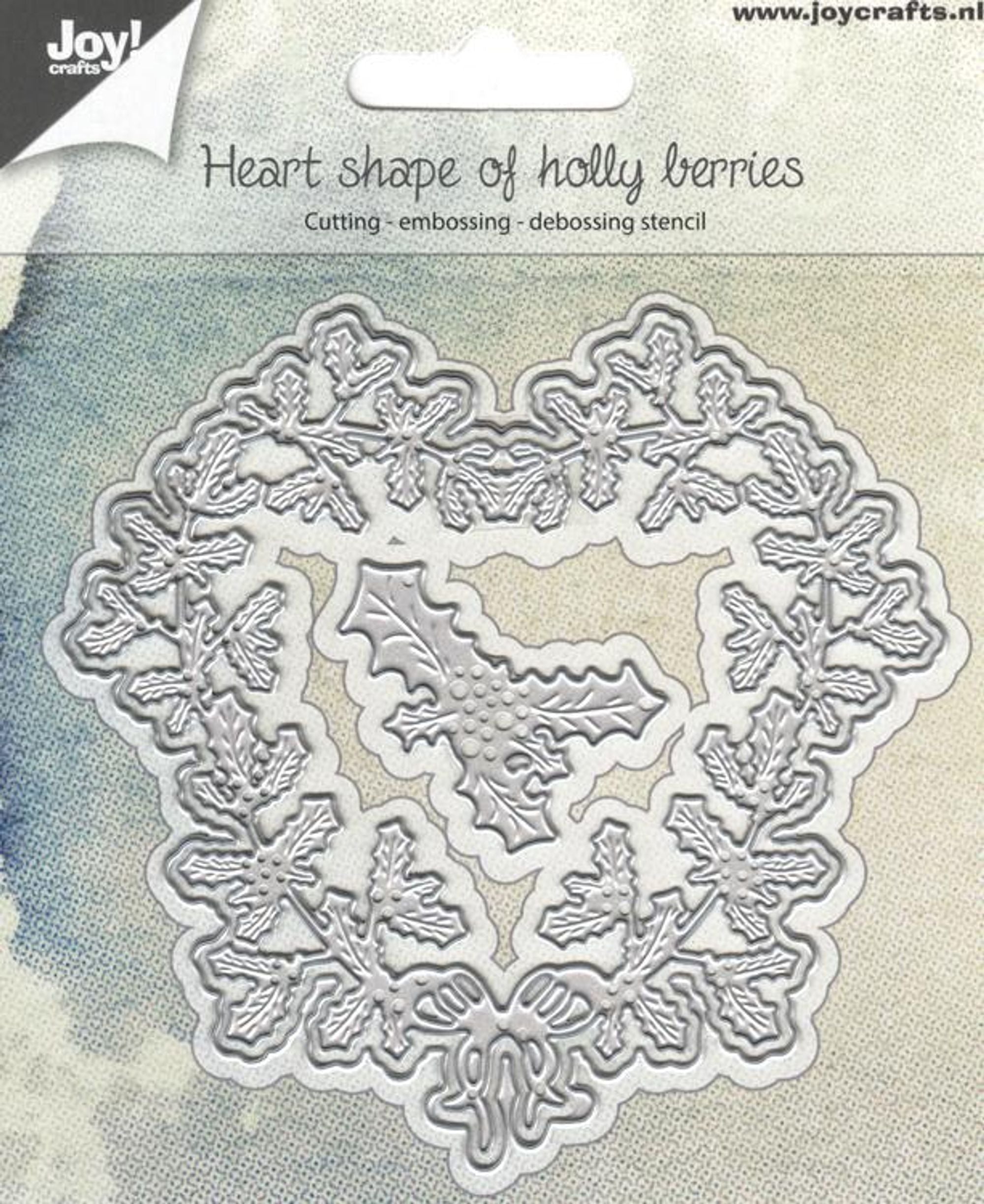 Joy! Crafts Die -Heart Shape of Holly Berries