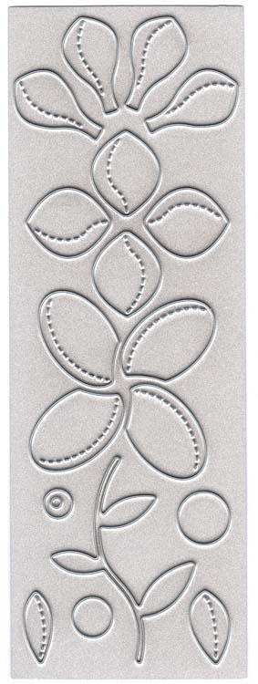 Joy! Crafts Die - Flowers with foldline