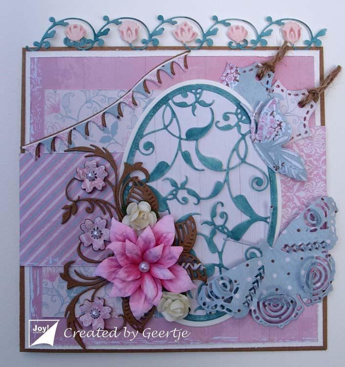 Joy! Crafts Die - Border Flowers Baroque