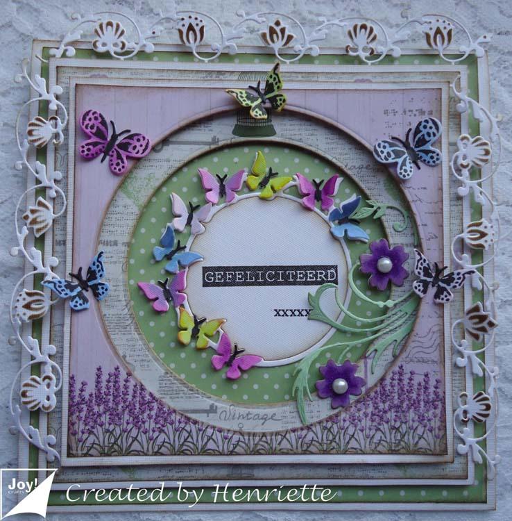 Joy! Crafts Die - Border Flowers Baroque