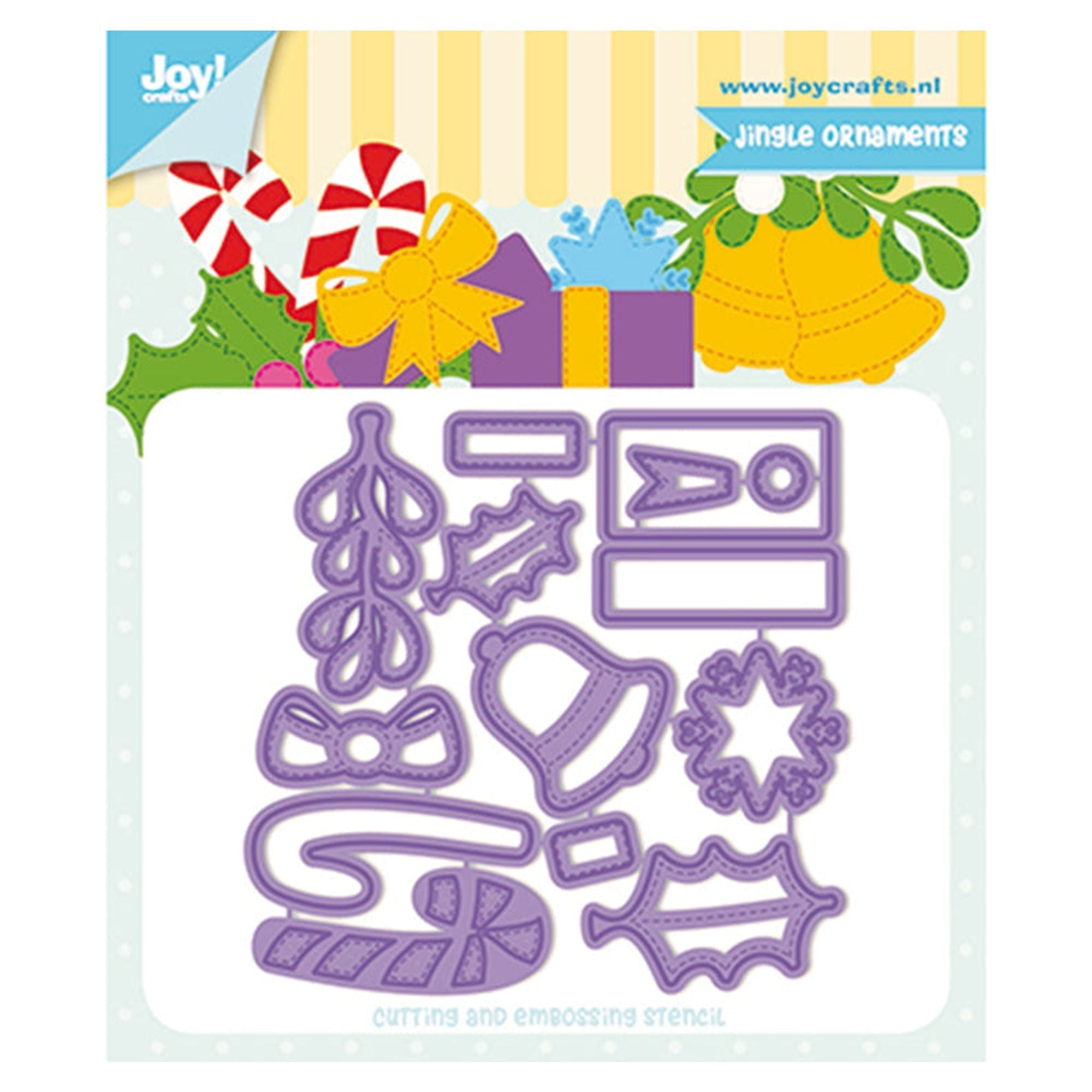 Joy! Craft Die - Jocelijne Jingle Ornaments