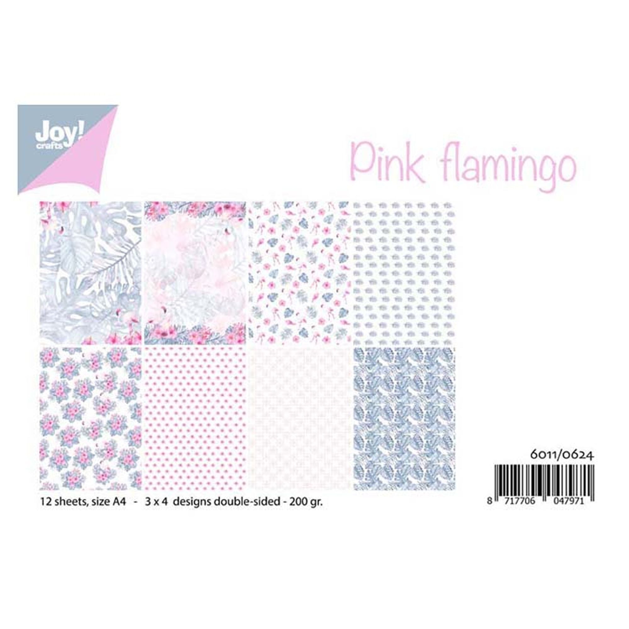 Joy! Crafts A4 Paper - Pink Flamingo