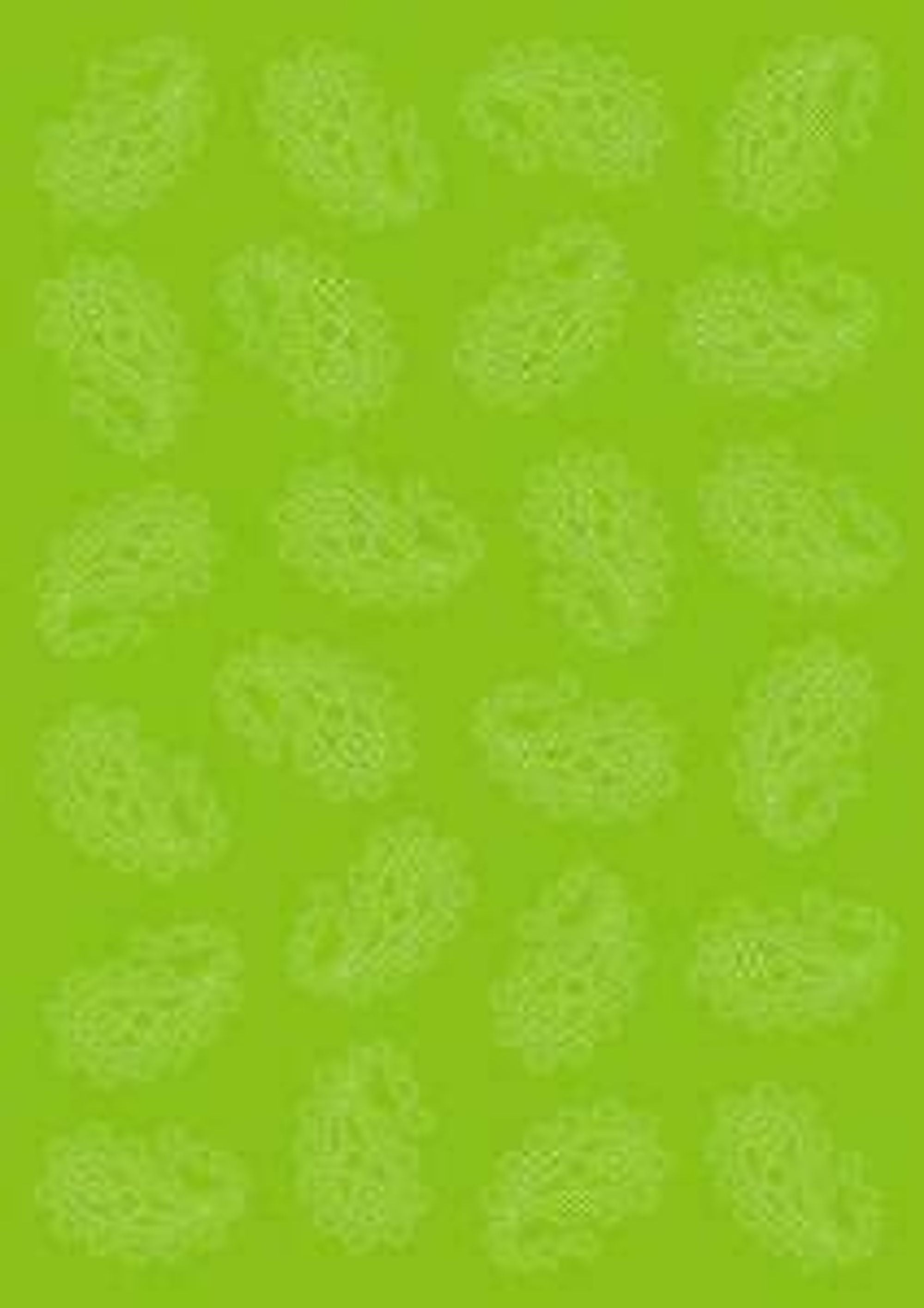 Vellum Paisley Lime (5 sheets)