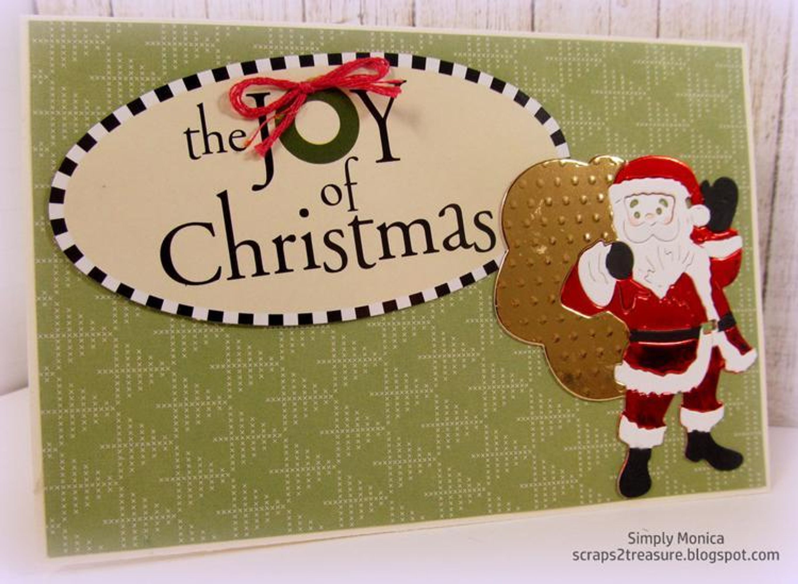 Frantic Stamper Precision Die - Santa With Toy Bag