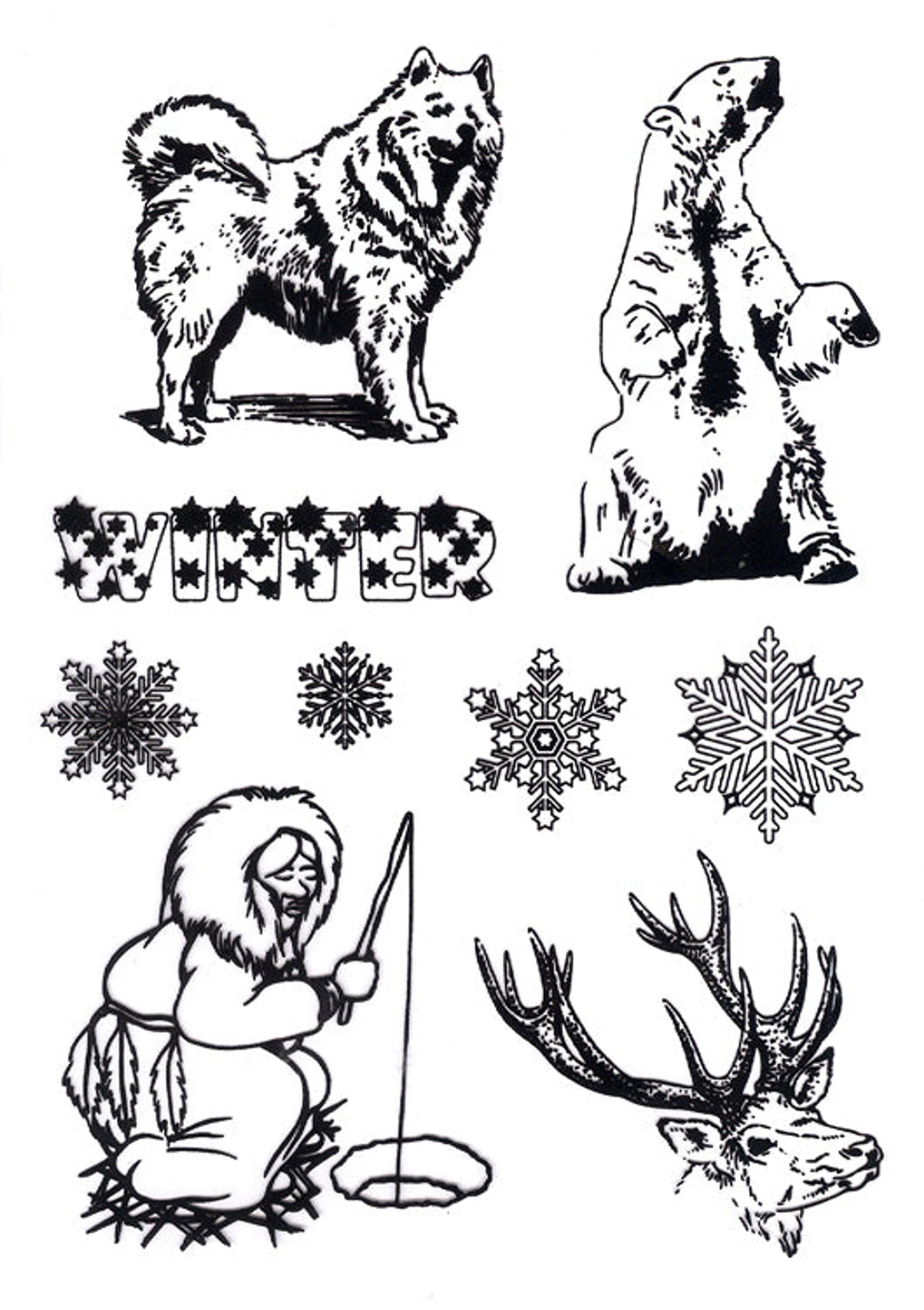 Joy! Craft Clear Stamp - North Pole