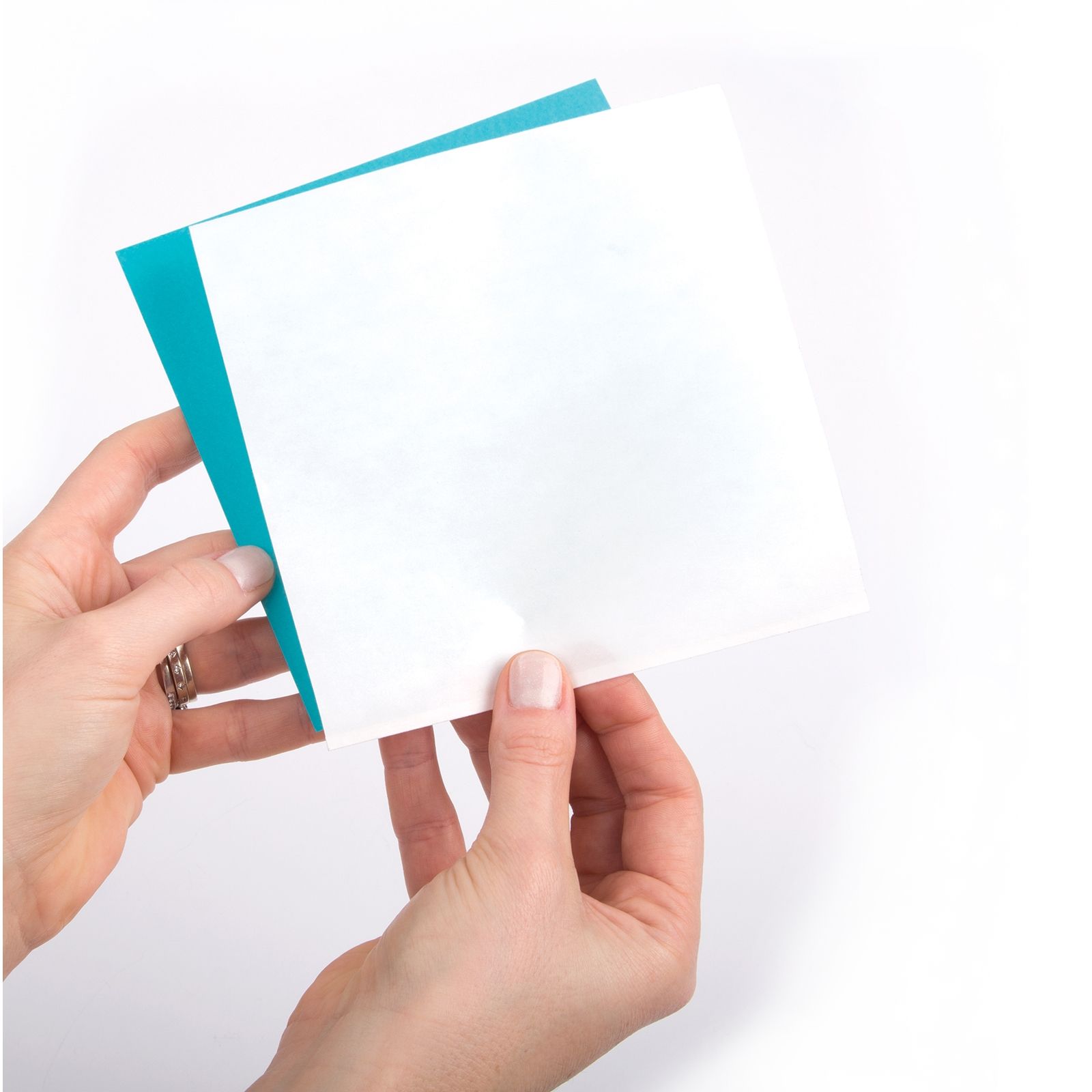 Sizzix Making Essential - Adhesive Sheets, 6" x 6", Permanent, 10 Sheets