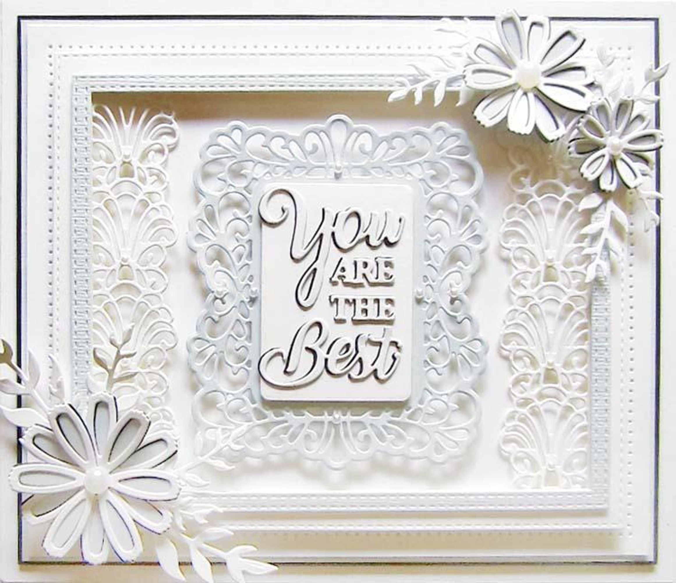 Dies by Sue Wilson Frames and Tags Priscilla's Border