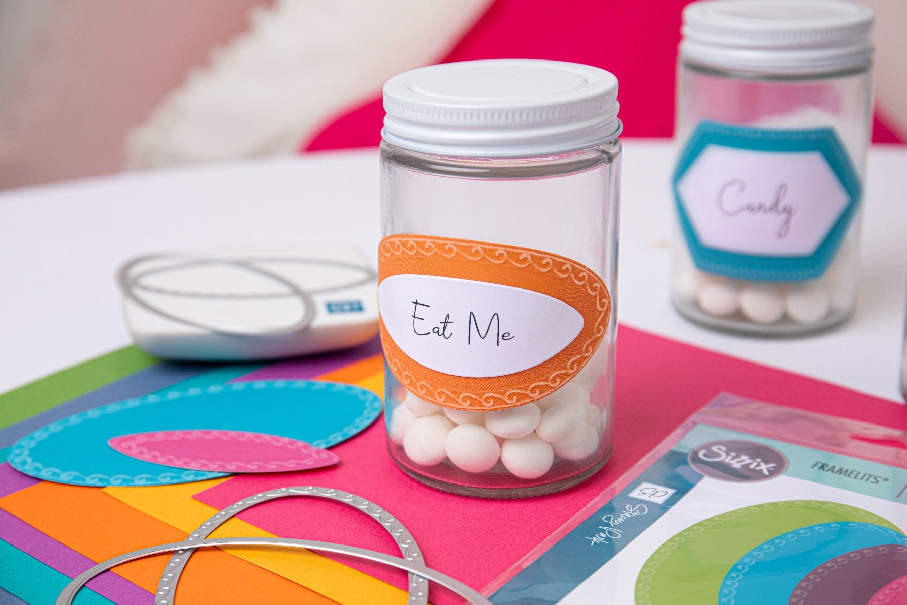 Sizzix Framelits Die Set 9PK Fanciful Framelits Clare Classic Ovals by Stacey