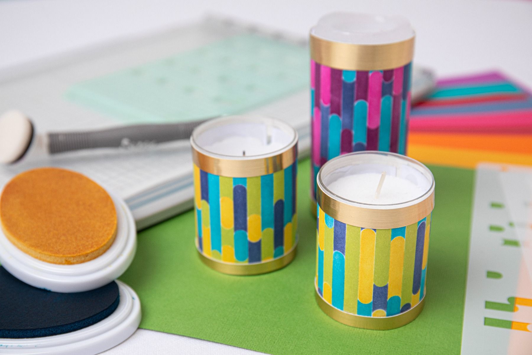 Sizzix A6 Layered Stencils 4PK Cosmopolitan, Downtown by Stacey Park