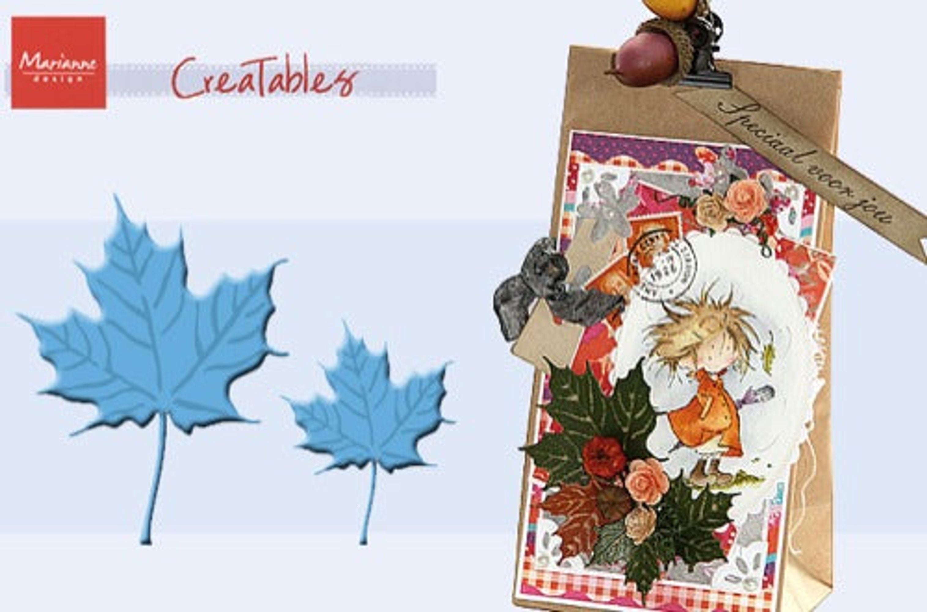 Marianne Design: Creatables Dies - Maple Leaf (Leaves set of 2)