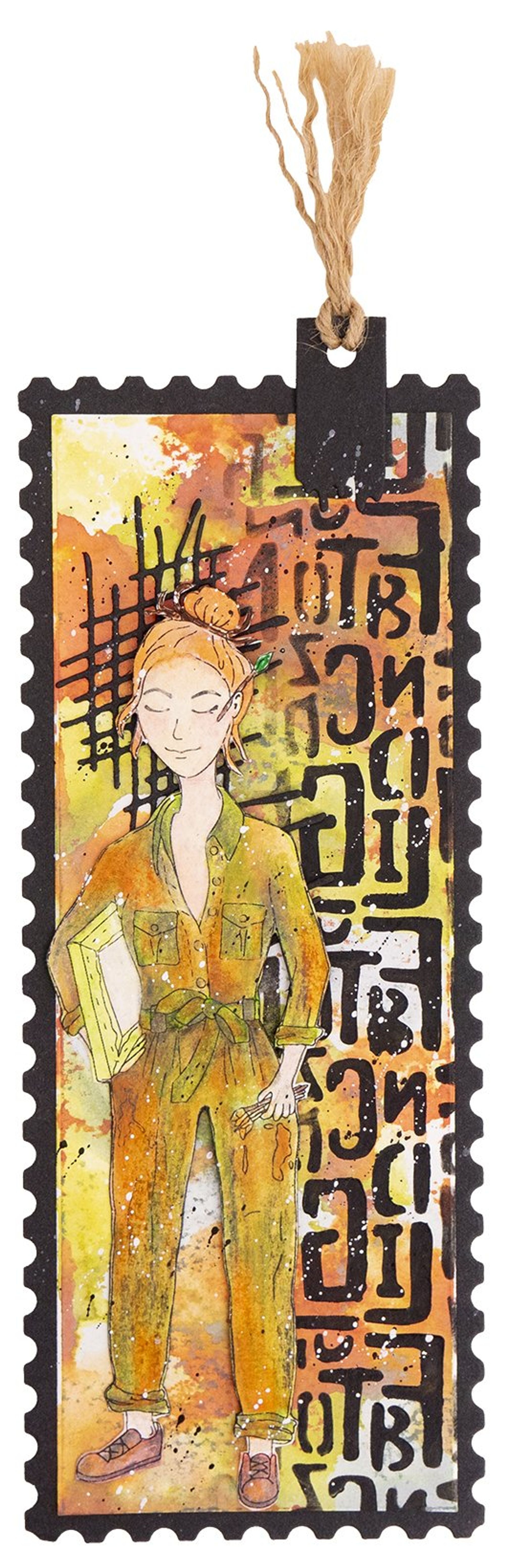 SL Clear Stamp Painter Artist’s Atelier 210x148mm nr.31