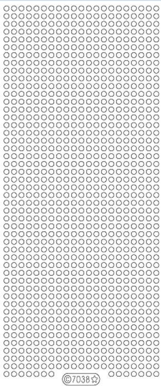 Deco Stickers - Small Glitter Dots