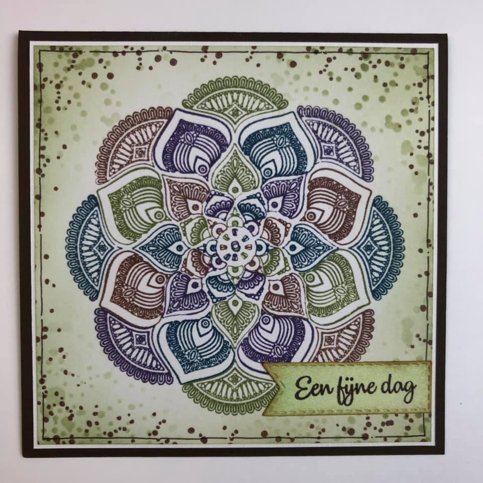 Nelle Choice Precision Stamp - Mandala 2