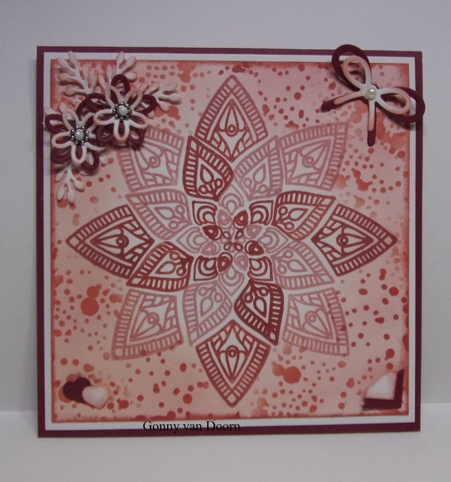 Nelle Choice Precision Stamp - Mandala 1