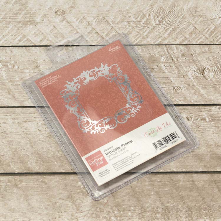 Couture Creations Hotfoil Stamp - Intricate Border