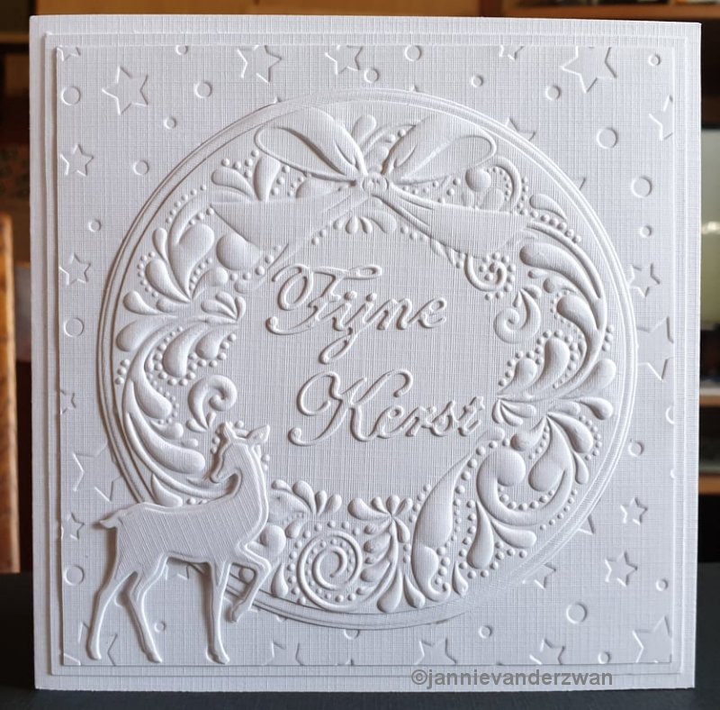 Nelle Choice 3D Embossing Folder - Wreath