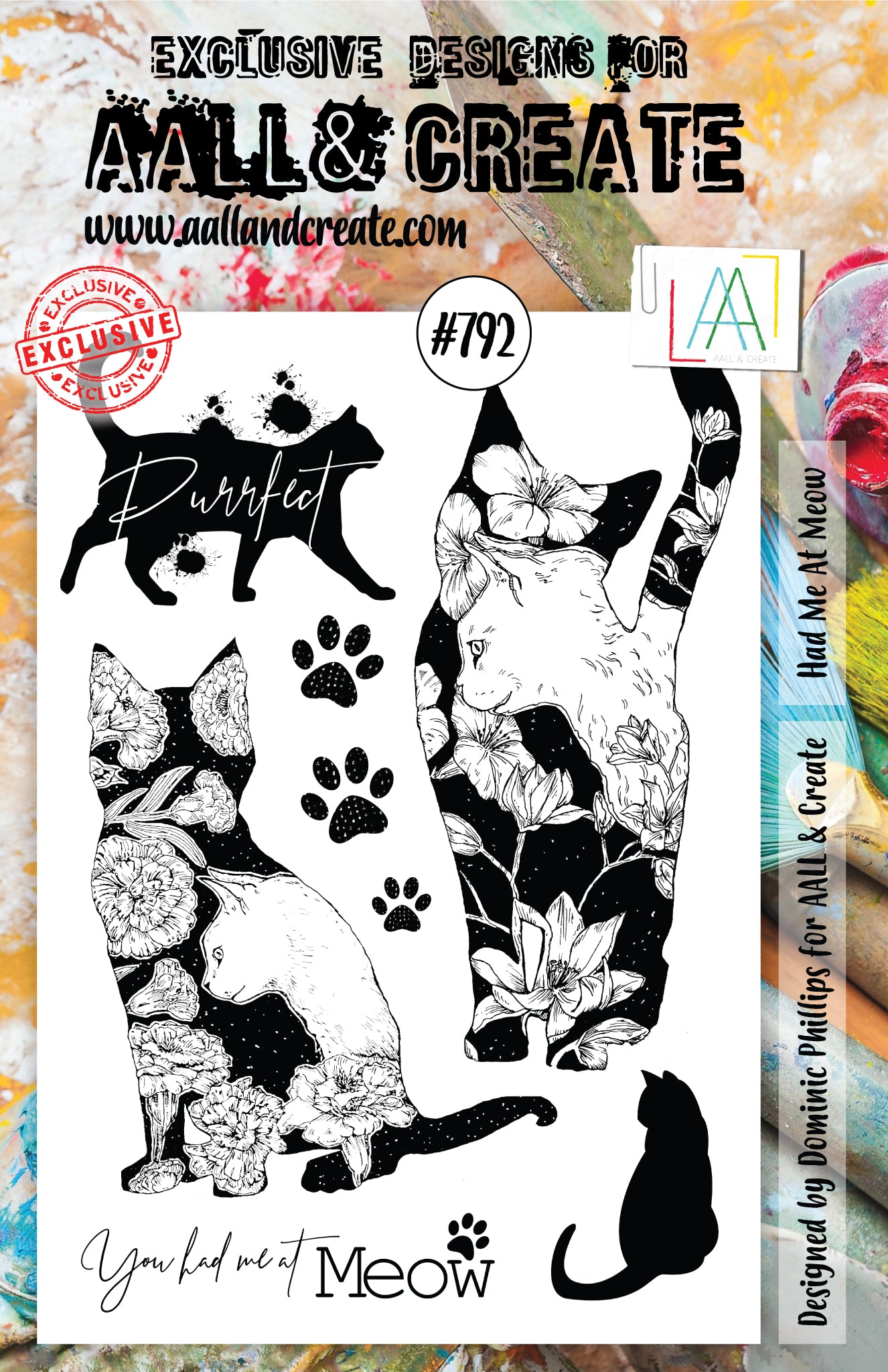 AALL and Create Stamp Set - 792 - Had Me At Meow