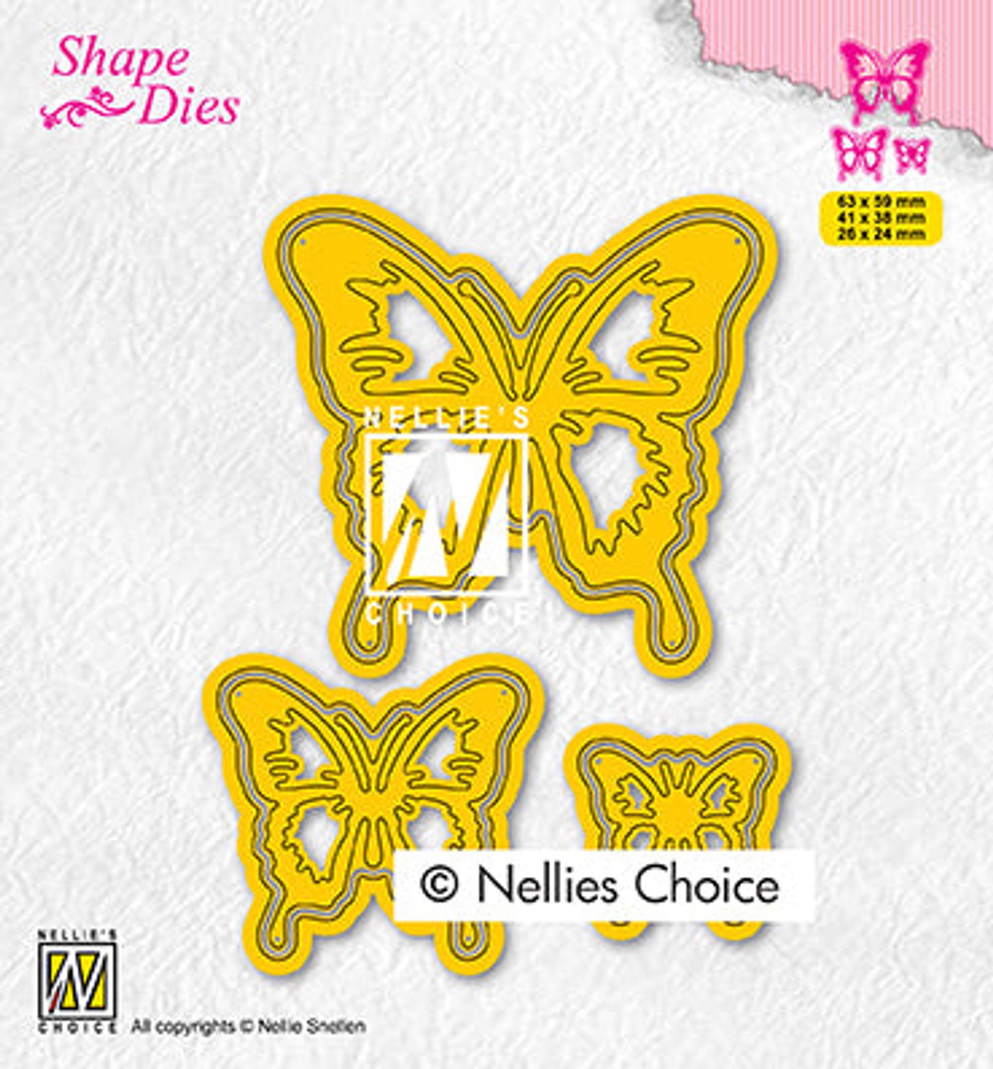 Shape Dies Butterflies