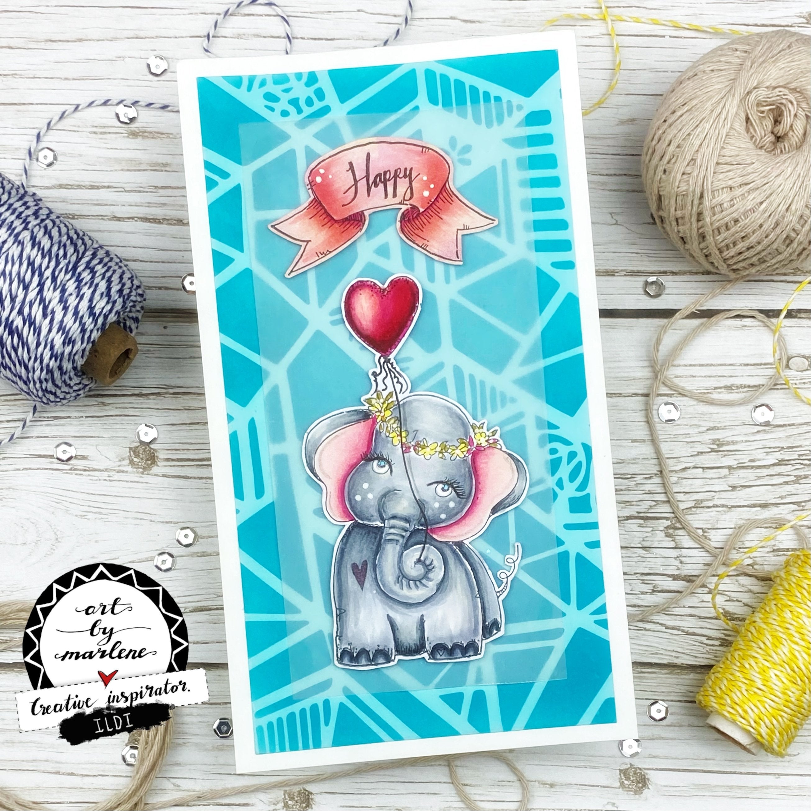 Art by Marlene Mask Marlene's World nr.17