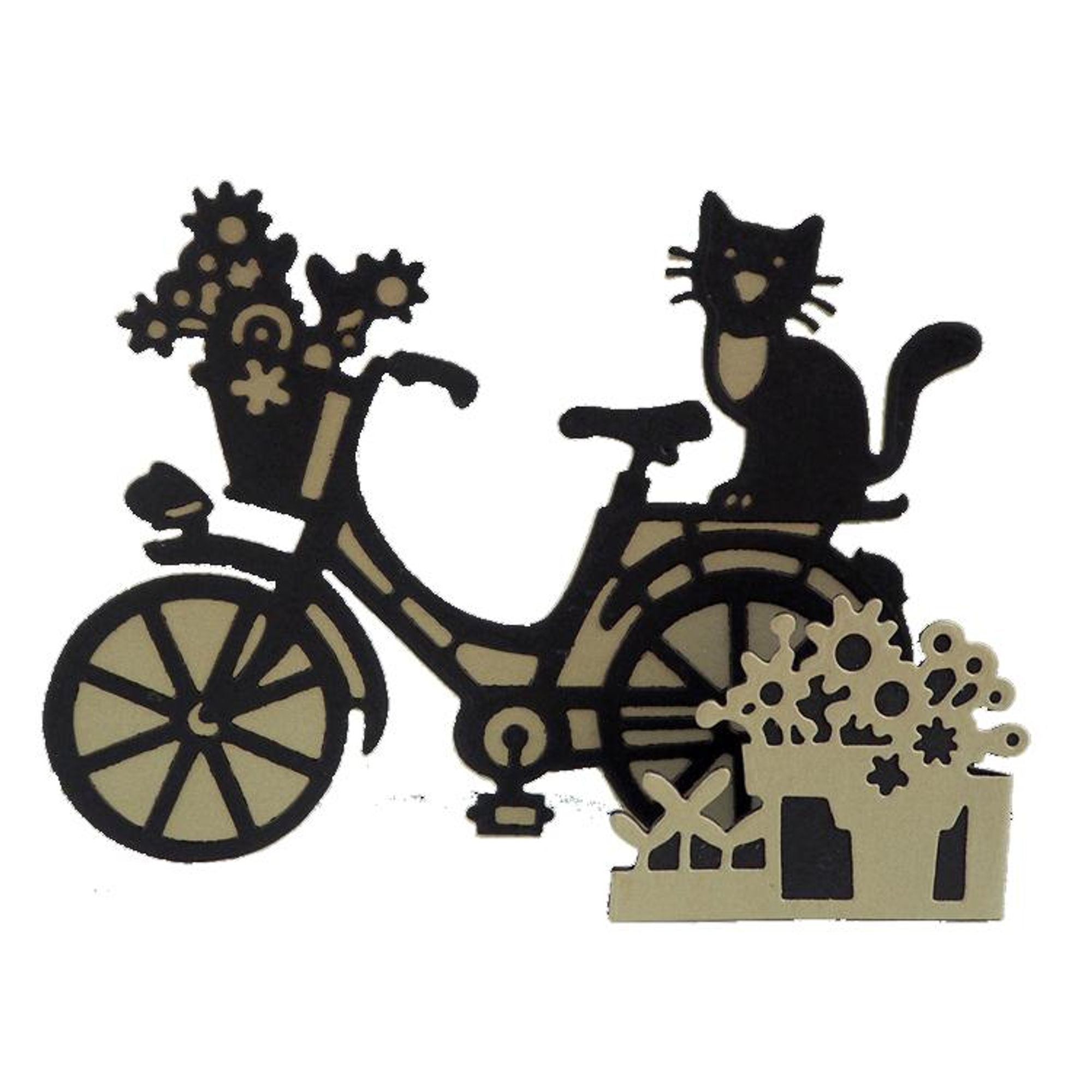 Creative Expressions Paper Cuts 3D Collection - Sitting Pretty