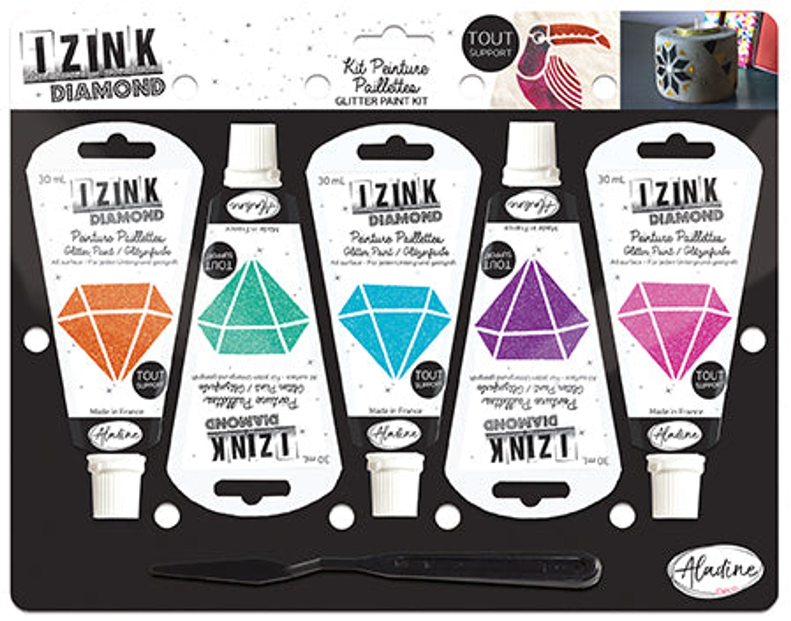 Set Of 5 IZINK Diamond - Stars - 30 ml