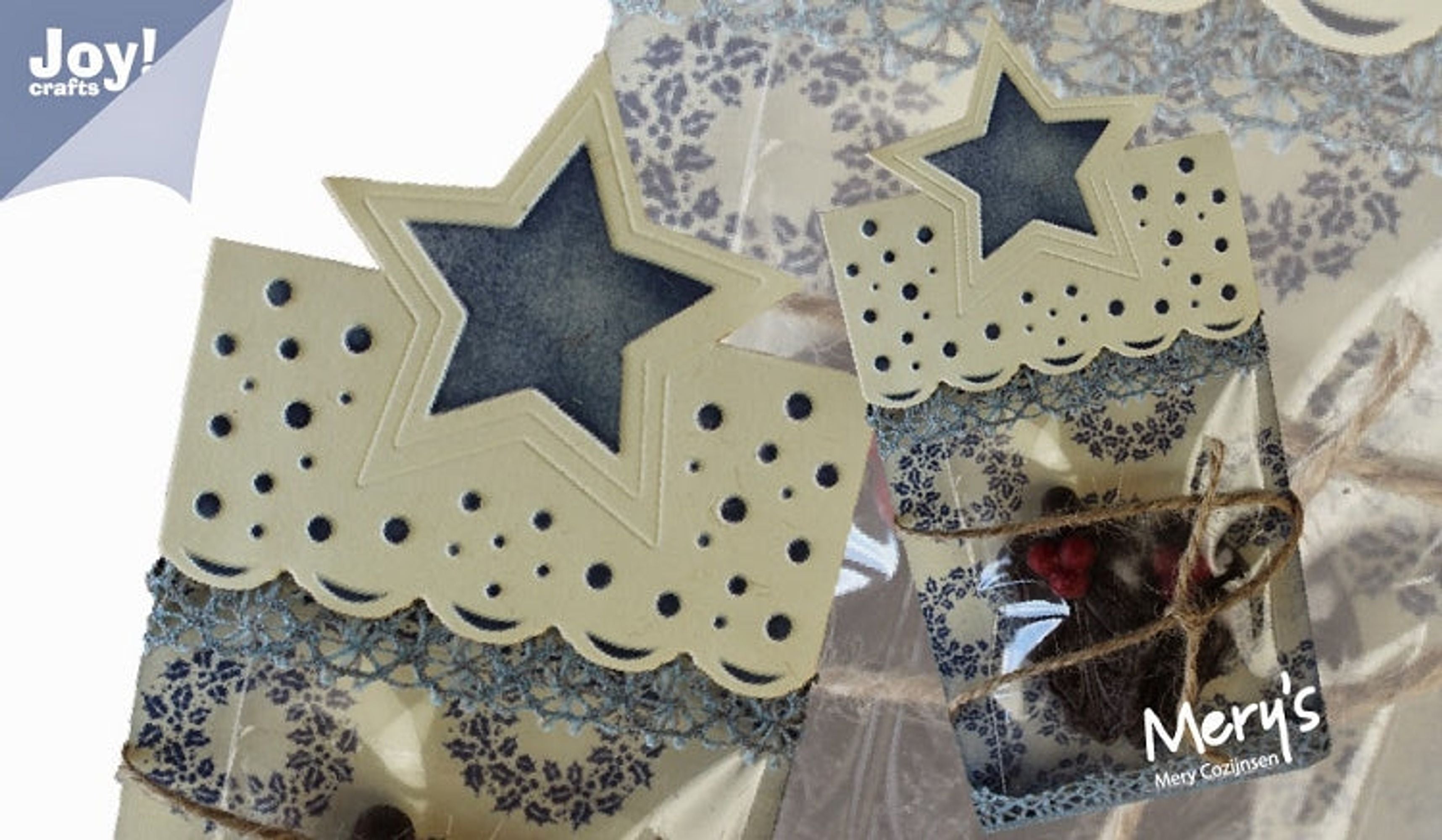 Cutting and Embossing die - head tag star