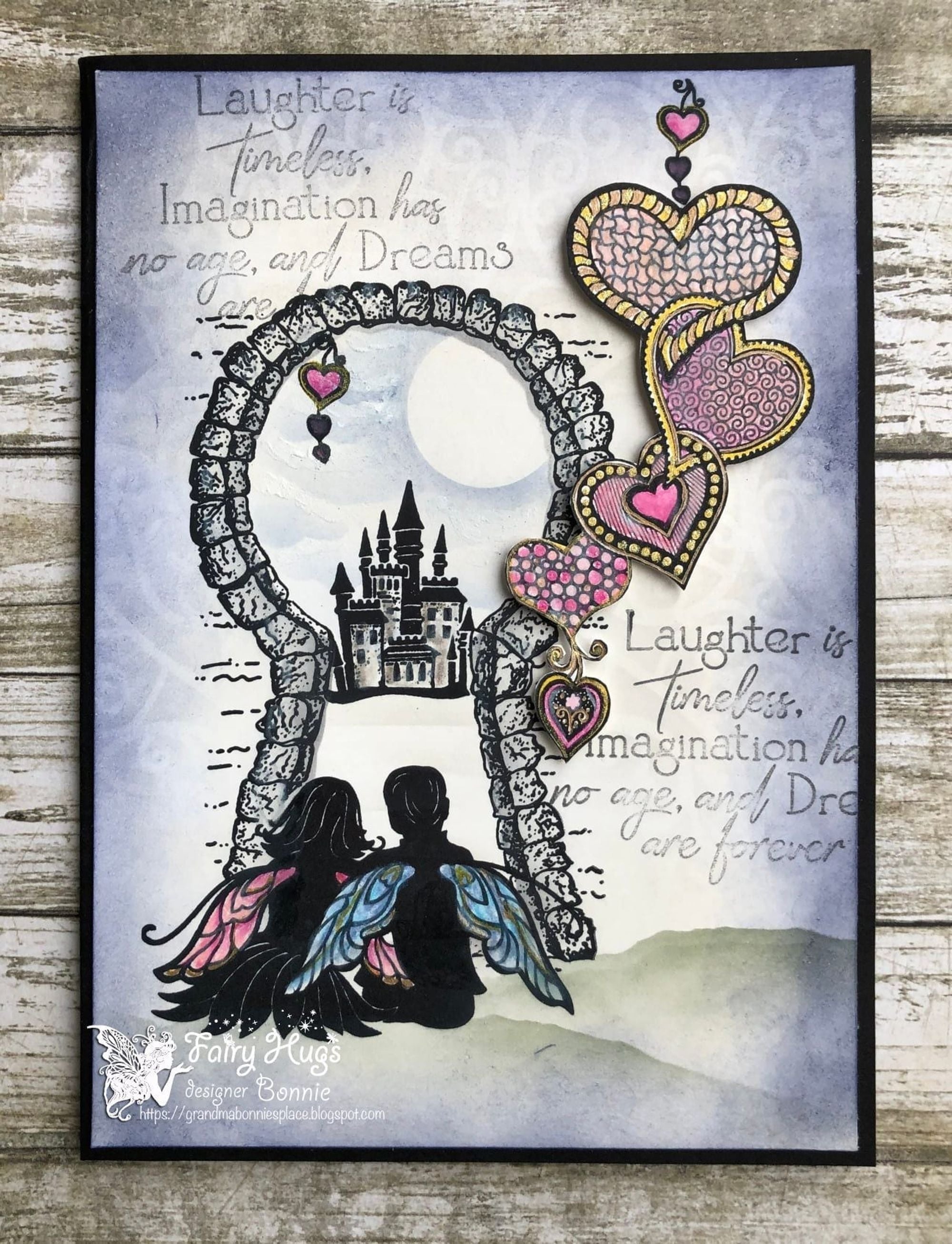 Fairy Hugs Stamps - Magical Keyhole