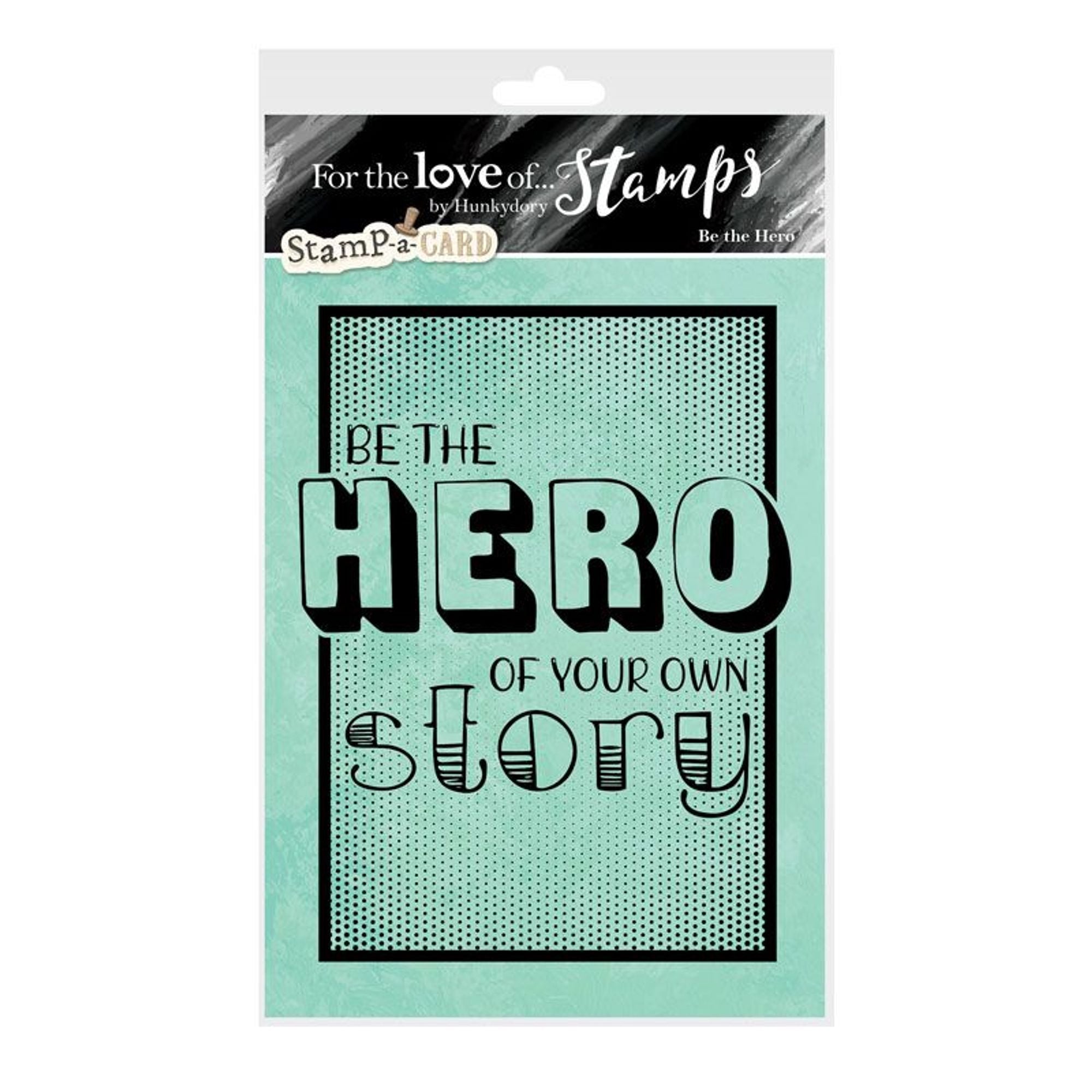 For the Love of Stamps - Be the Hero A6 Stamp Set